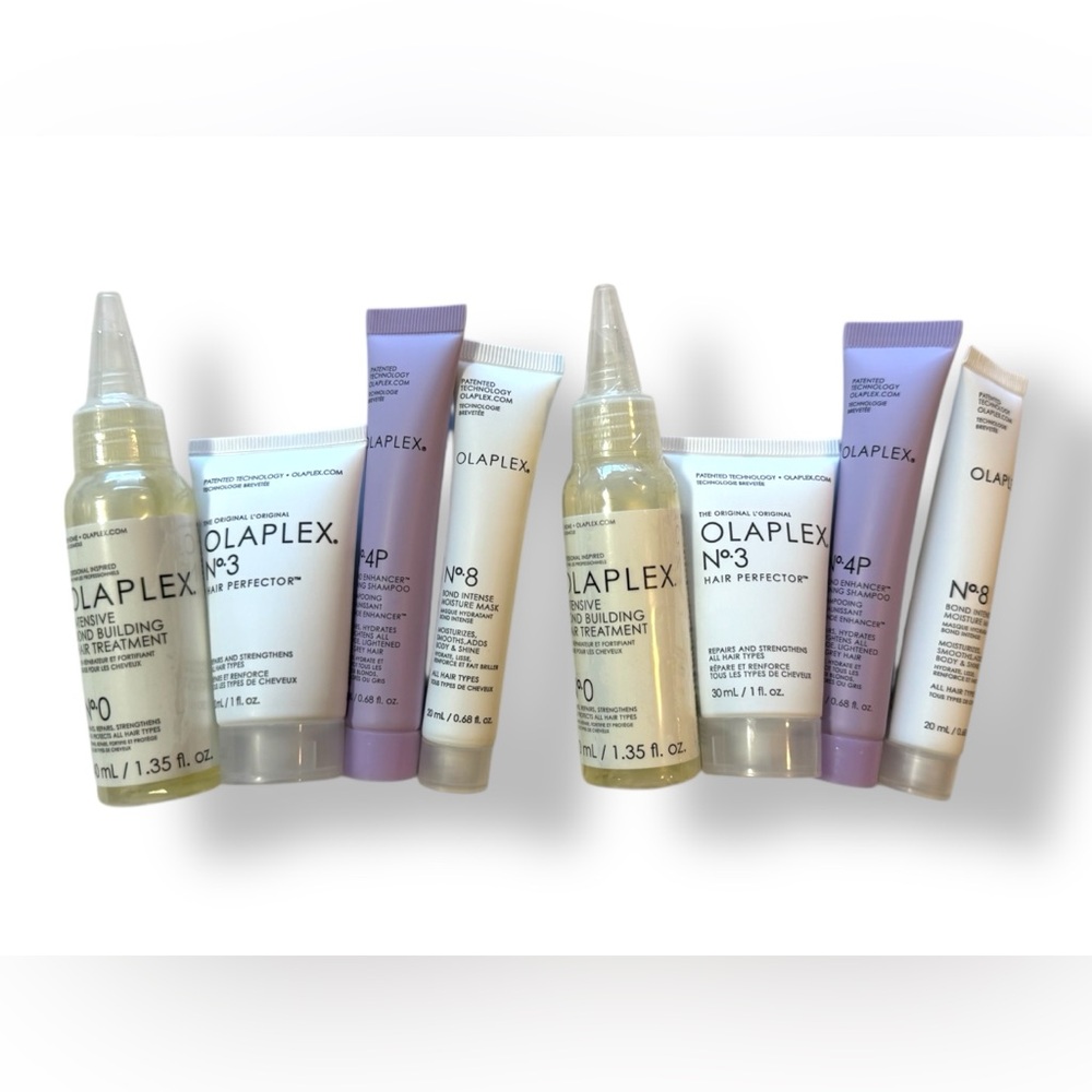 NEW 2 Olaplex Unbreakable Blondes Mini Kits With No. 0, No. 3, No. 4 & No. 8 - Picture 4 of 16